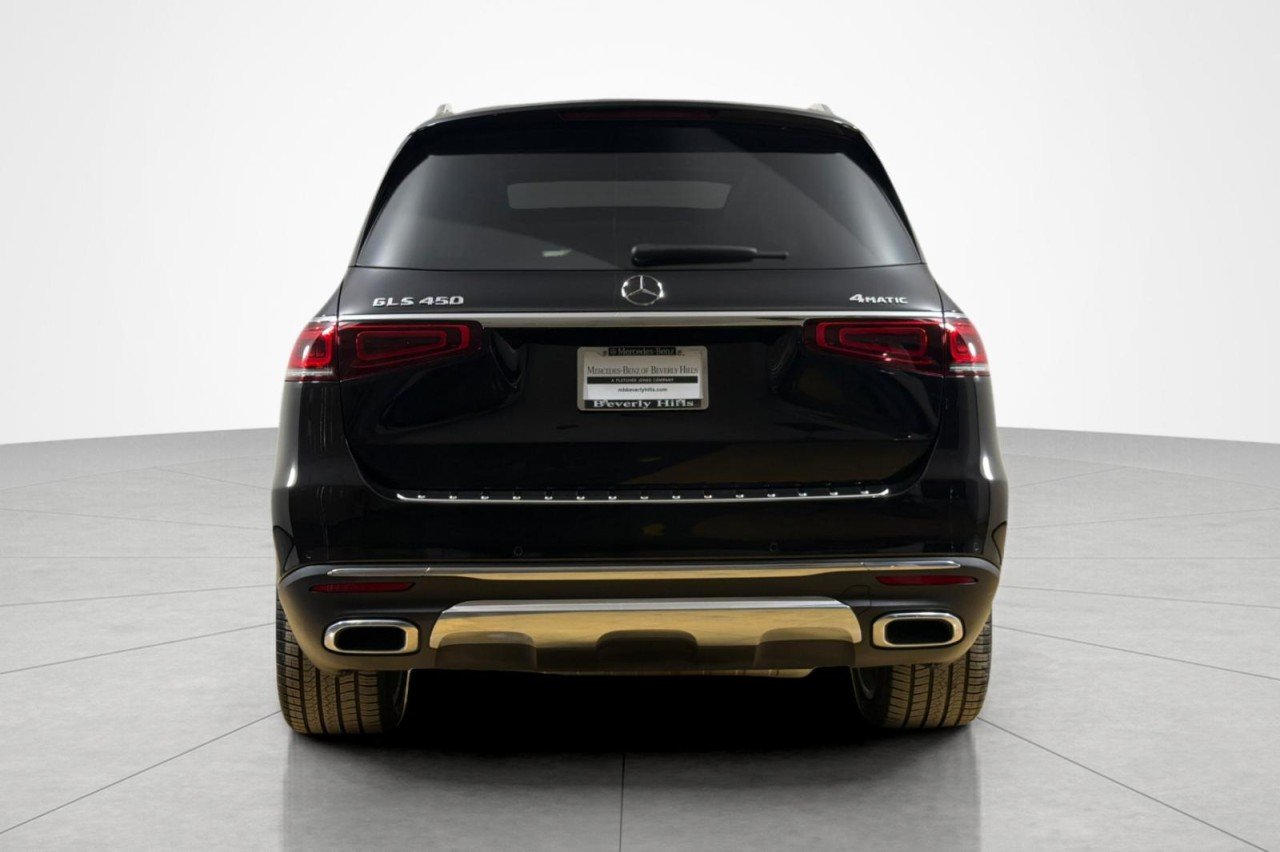Certified Used 2023 Obsidian Black Metallic Mercedes-Benz GLS 450 image 4
