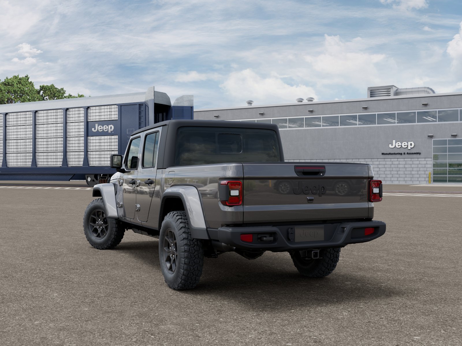 New 2026 Granite Crystal Metallic Clear-Coat Exterior Paint Jeep Willys image 3