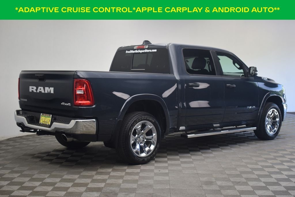 Used 2025 Forged Blue Metallic RAM Big Horn image 8