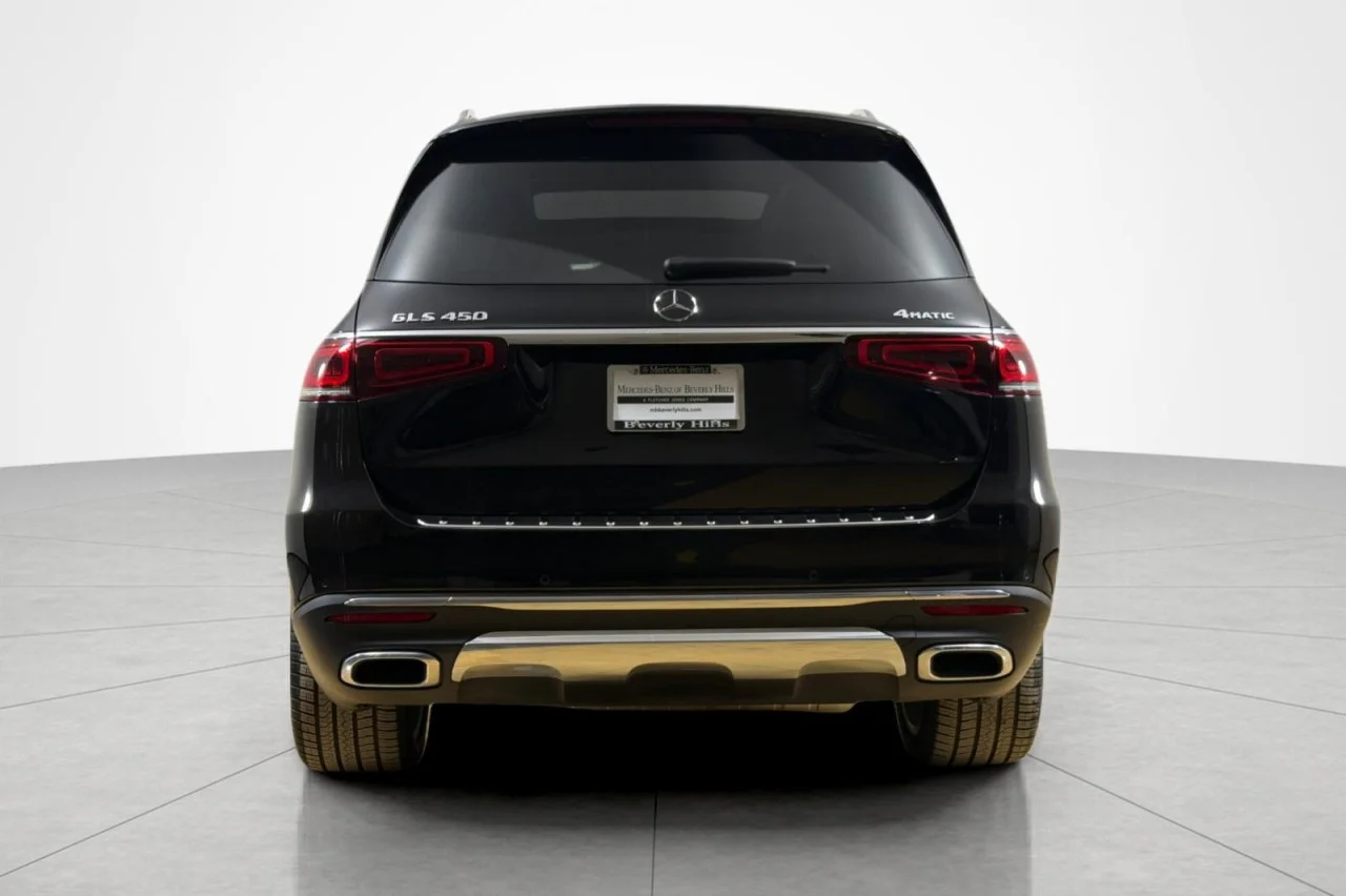 Certified Used 2023 Obsidian Black Metallic Mercedes-Benz GLS 450 image 4
