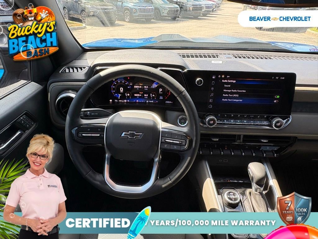 Used 2024 Glacier Blue Metallic Chevrolet ZR2 image 15