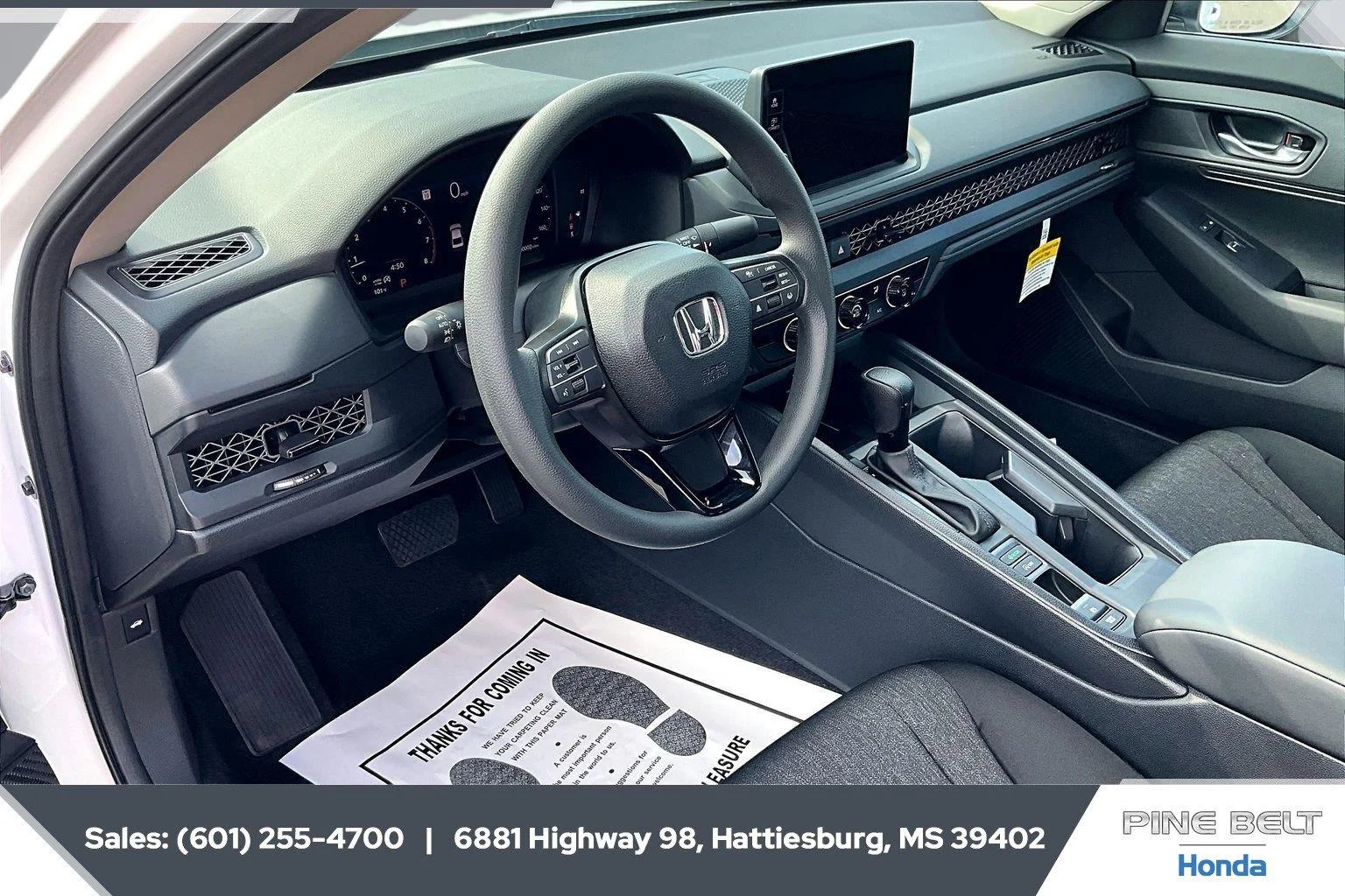 New 2026 Platinum White Pearl Honda LX CVT image 6