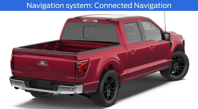 New 2026 Ruby Red Metallic Tinted Clearcoat Ford Lariat® image 3
