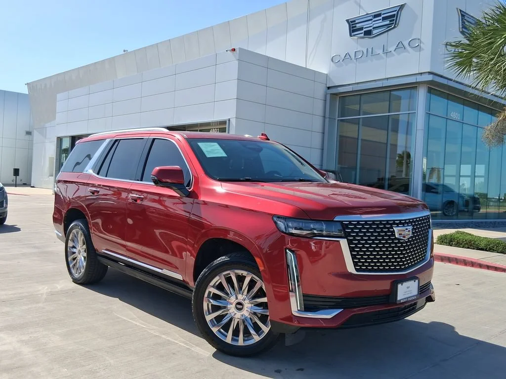 Used 2022 INFRARED TINTCOAT Cadillac Premium Luxury image 1