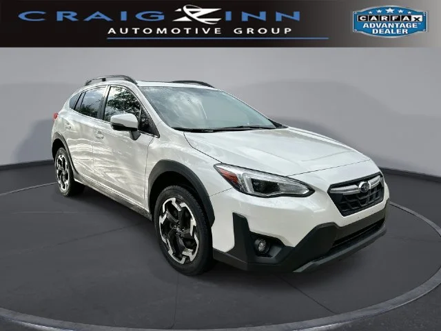Certified Used 2022 White Subaru Limited image 1