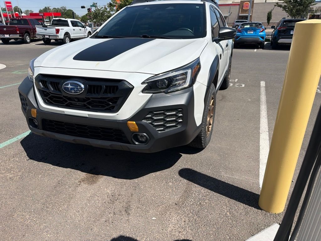 Used 2024 White Subaru Wilderness image 1