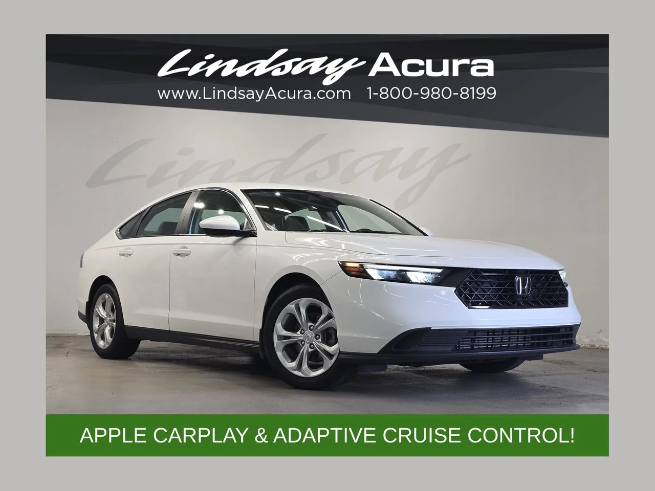 Used 2024 Platinum White Pearl Honda LX image 1