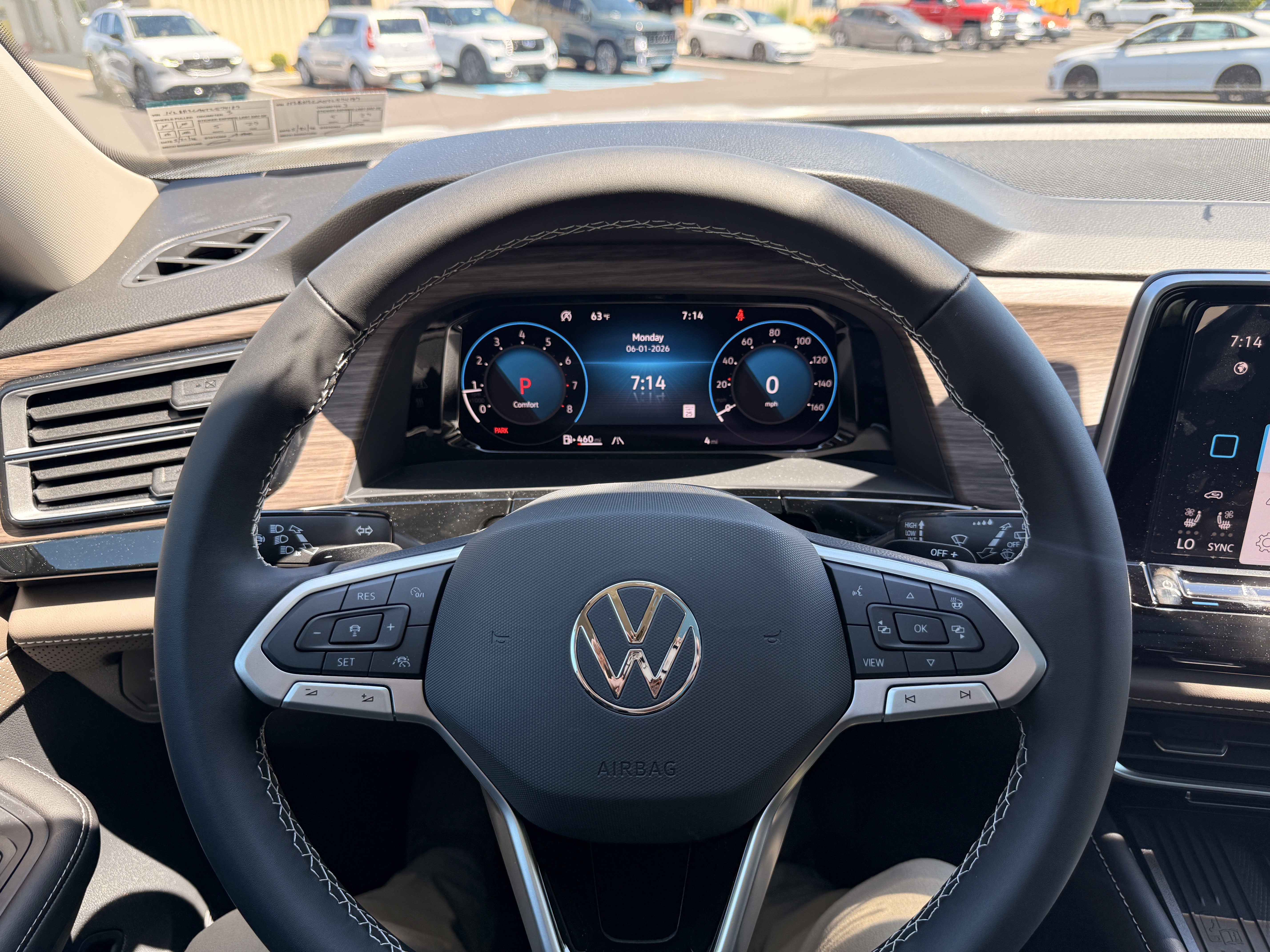 New 2026 Opal White Pearl Volkswagen 2.0T SEL image 28