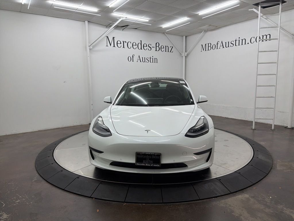 Used 2022 Tesla Model 3 Base with VIN 5YJ3E1EAXNF101657 for sale in Austin, TX