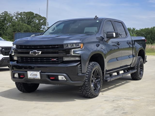 Used 2021 SHADOW GRAY METALLIC Chevrolet LT Trail Boss image 4