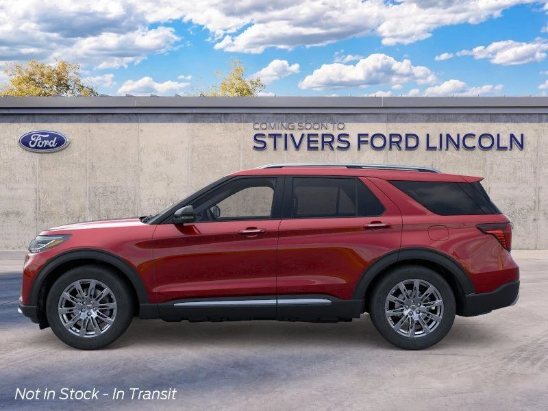 New 2026 Rapid Red Metallic Tinted Clearcoat Ford Platinum image 3
