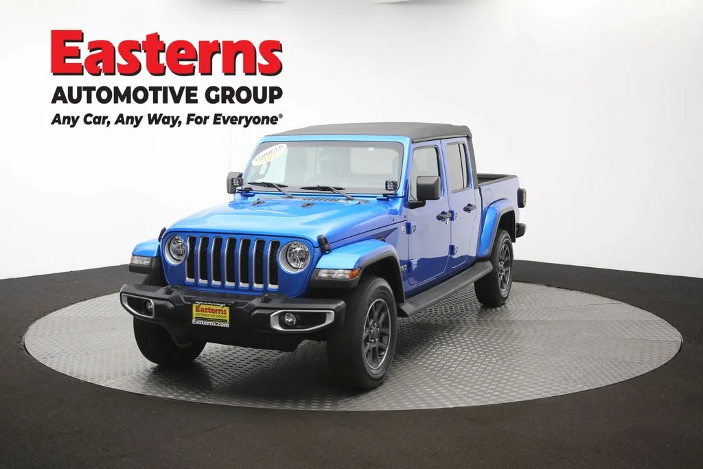 Used 2021 Blue Jeep Overland image 34
