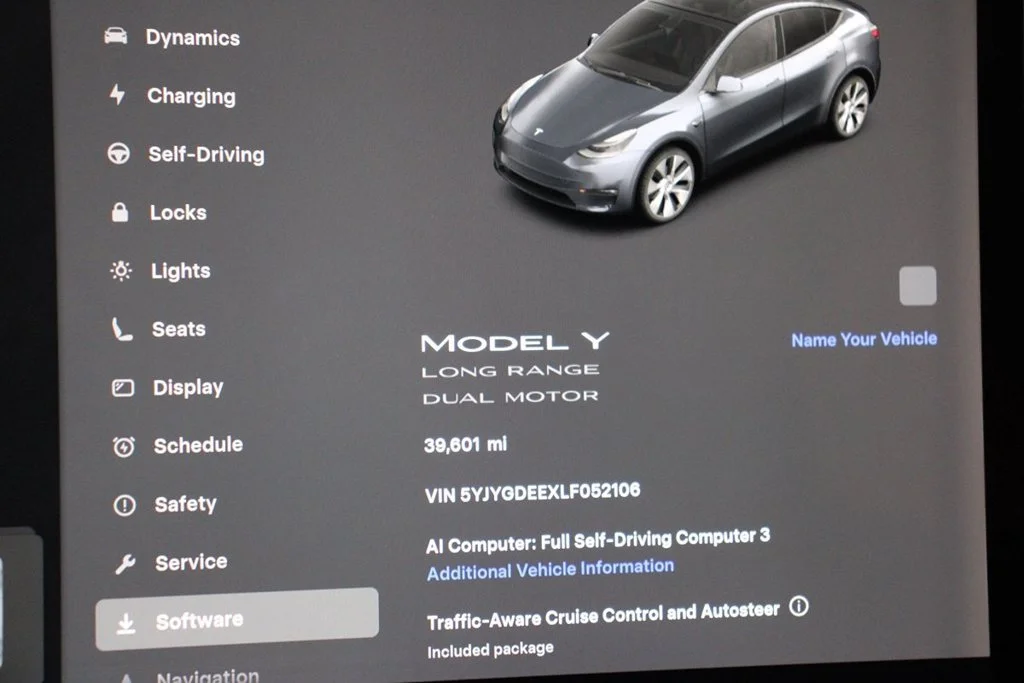 Used 2020 Solid Black Tesla Long Range image 14