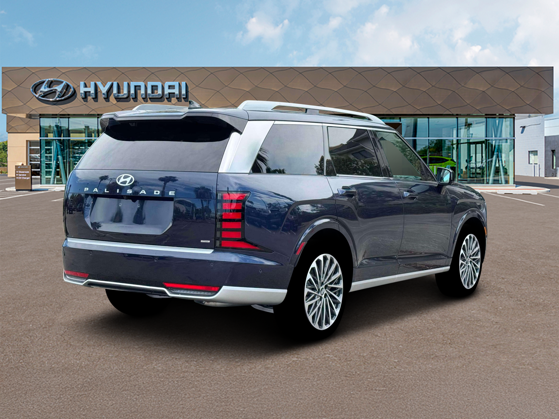 New 2026 Blue Hyundai Calligraphy AWD image 7