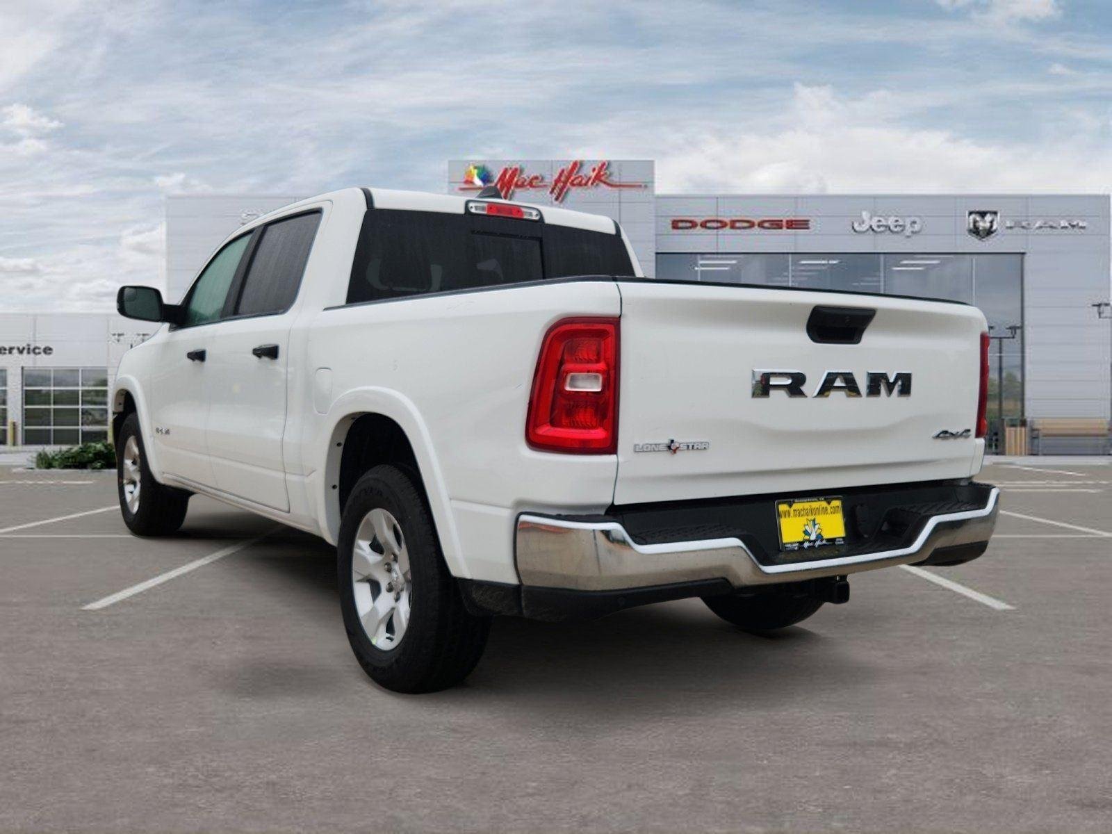 New 2026 Bright White Clear-Coat Exterior Paint RAM Lone Star image 3