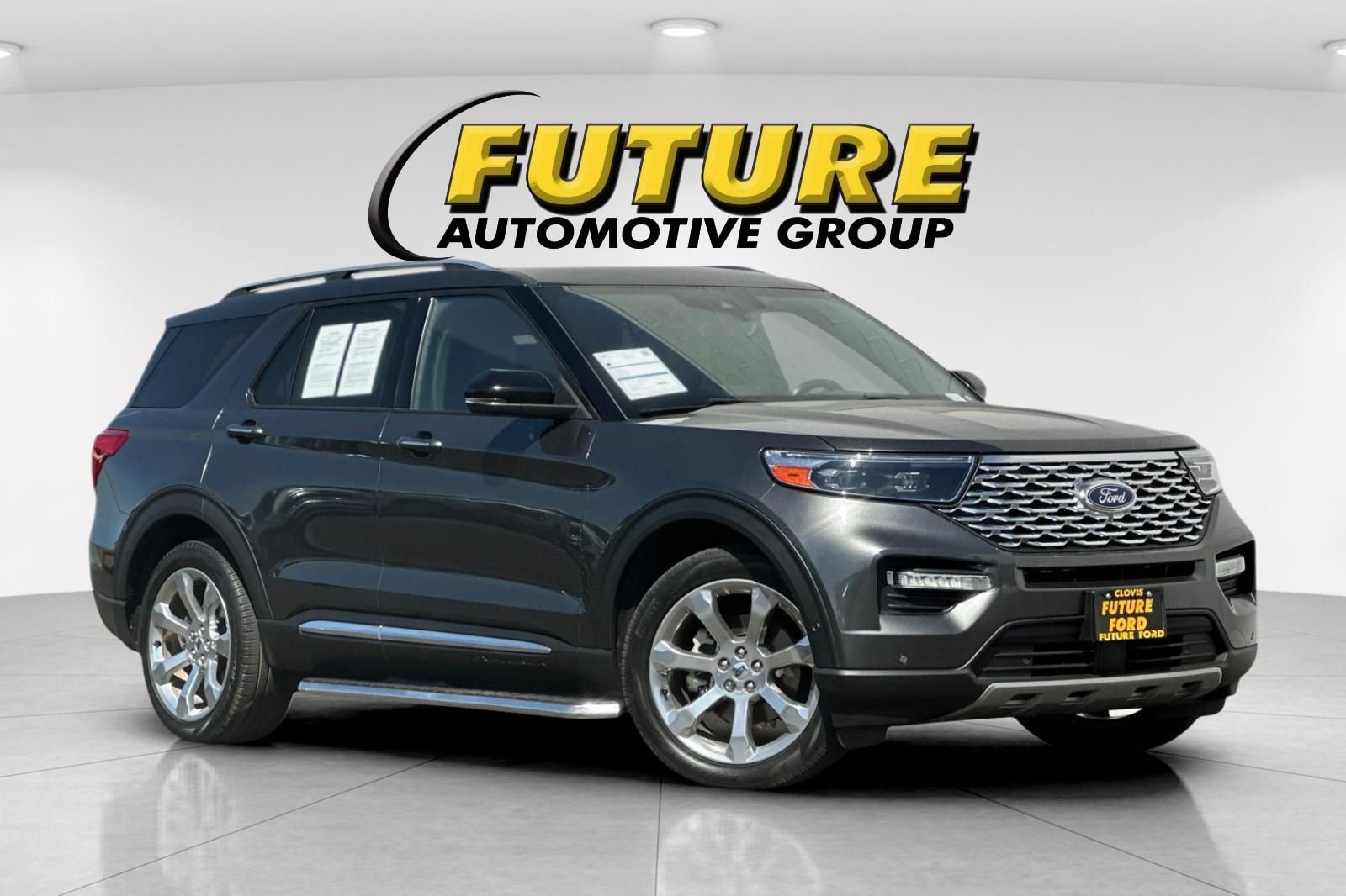 Used 2020 Gray Ford Platinum image 1