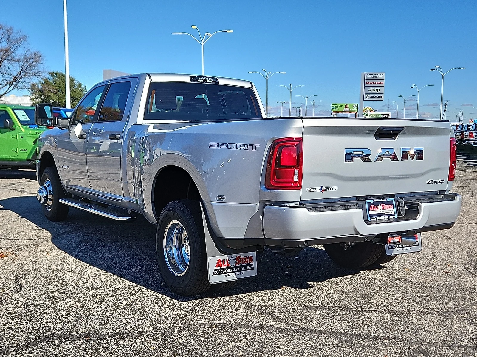 New 2026 Silver Zynith Ram LONE STAR CREW CAB 4X4 8