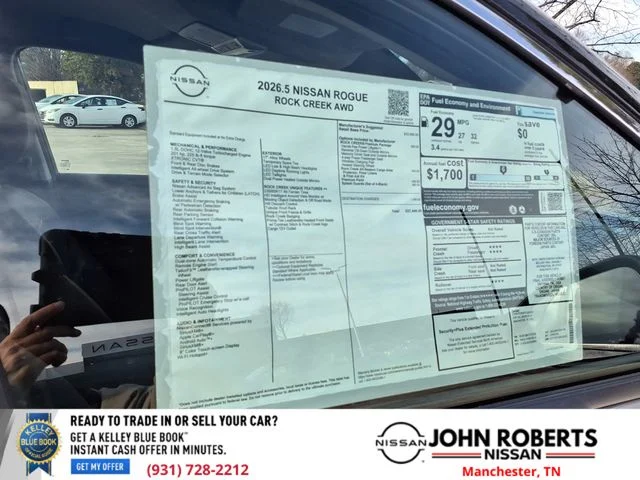 New 2026 Boulder Gray Pearl Nissan Rock Creek® image 18
