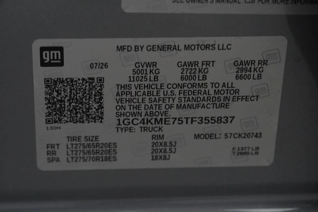 New 2026 Sterling Gray Metallic Chevrolet Custom image 42