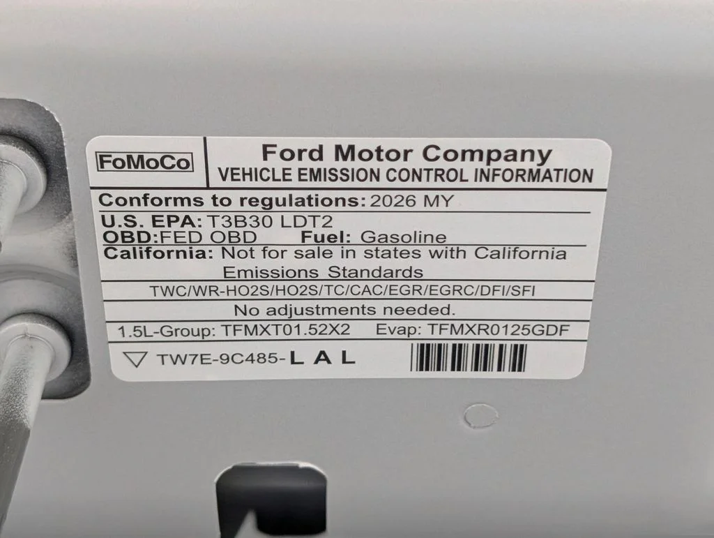 New 2026 Space White Metallic Ford Big Bend® image 21