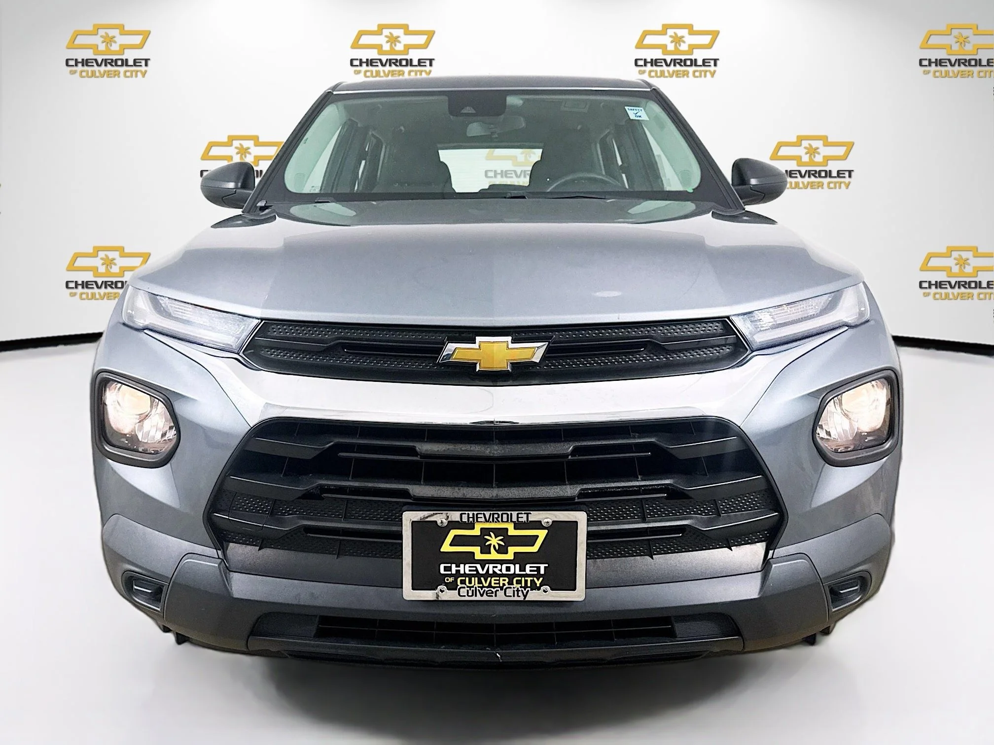 Used 2021 SATIN STEEL METALLIC Chevrolet LS image 2