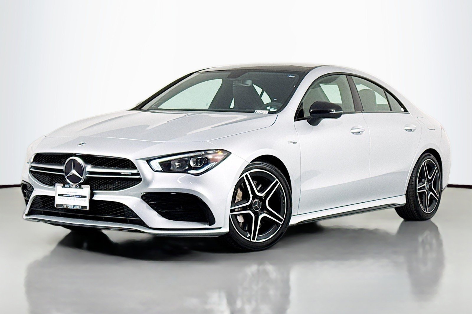 Certified Used 2021 Iridium Silver Metallic Mercedes-Benz AMG® CLA 35 image 1