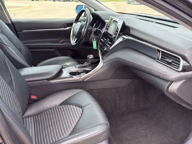 Used 2023 Midnight Black Metallic Toyota SE image 12