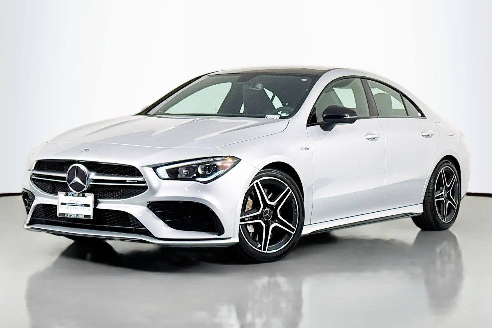 Certified Used 2021 Iridium Silver Metallic Mercedes-Benz AMG® CLA 35 image 1