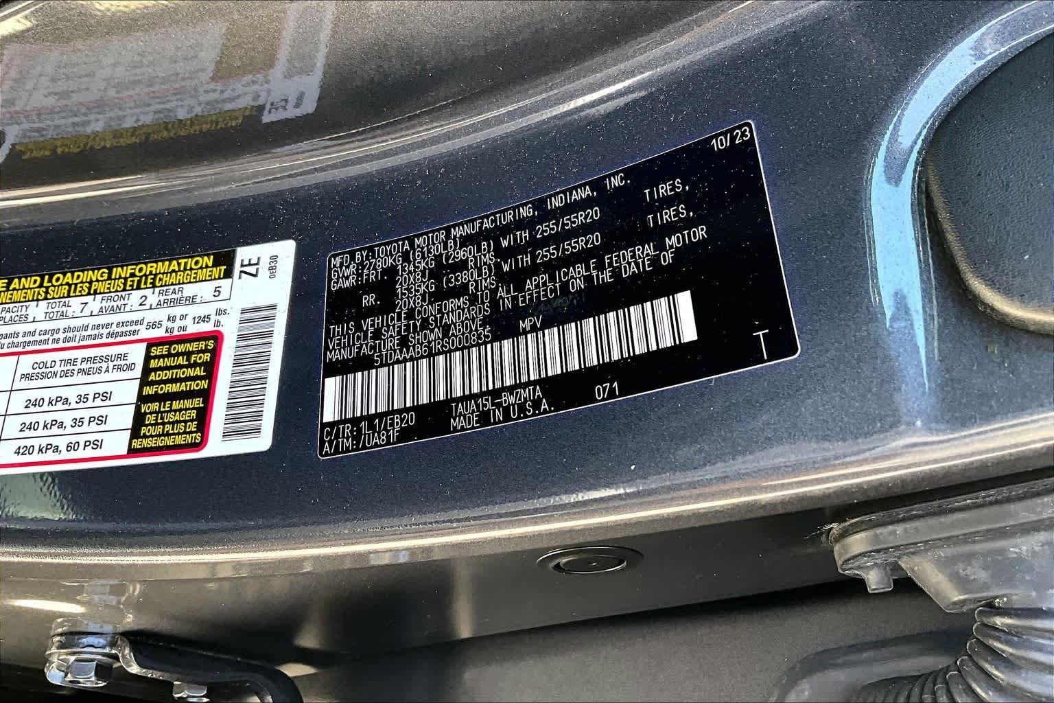 Certified Used 2024 Cloudburst Gray Lexus Premium image 37