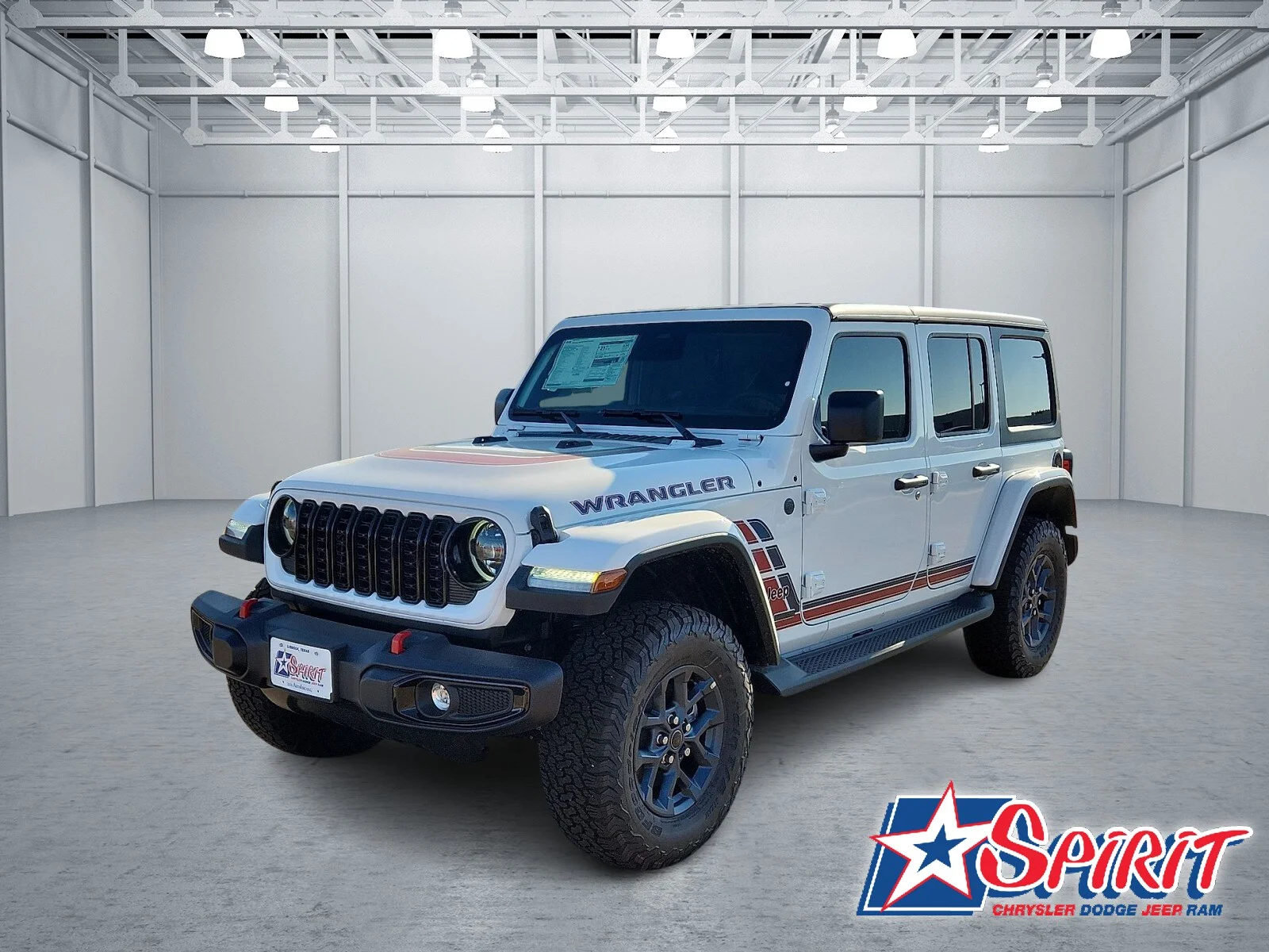 New 2026 White Jeep 4-DOOR SPORT image 1