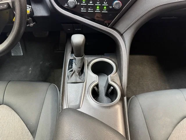 Used 2021 Celestial Silver Metallic Toyota LE image 14