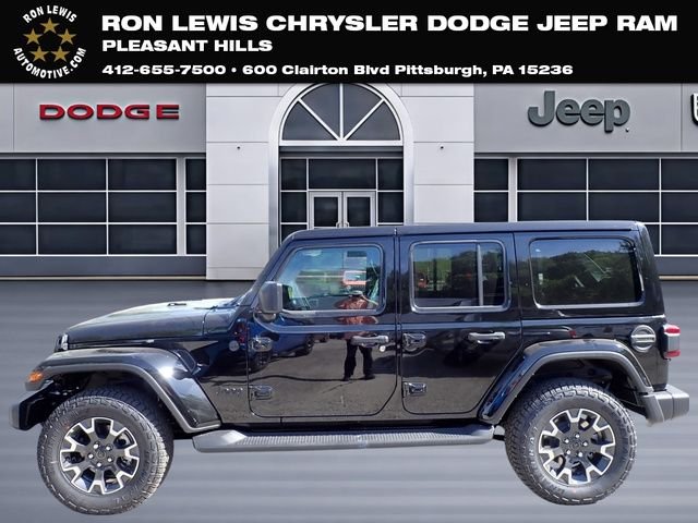 New 2026 Black Clear-Coat Exterior Paint Jeep Sahara image 1