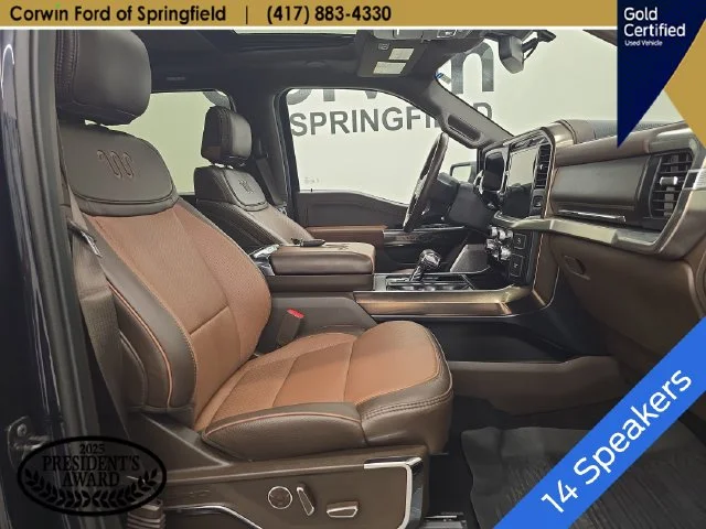Certified Used 2025 Antimatter Blue Metallic Ford King Ranch image 11