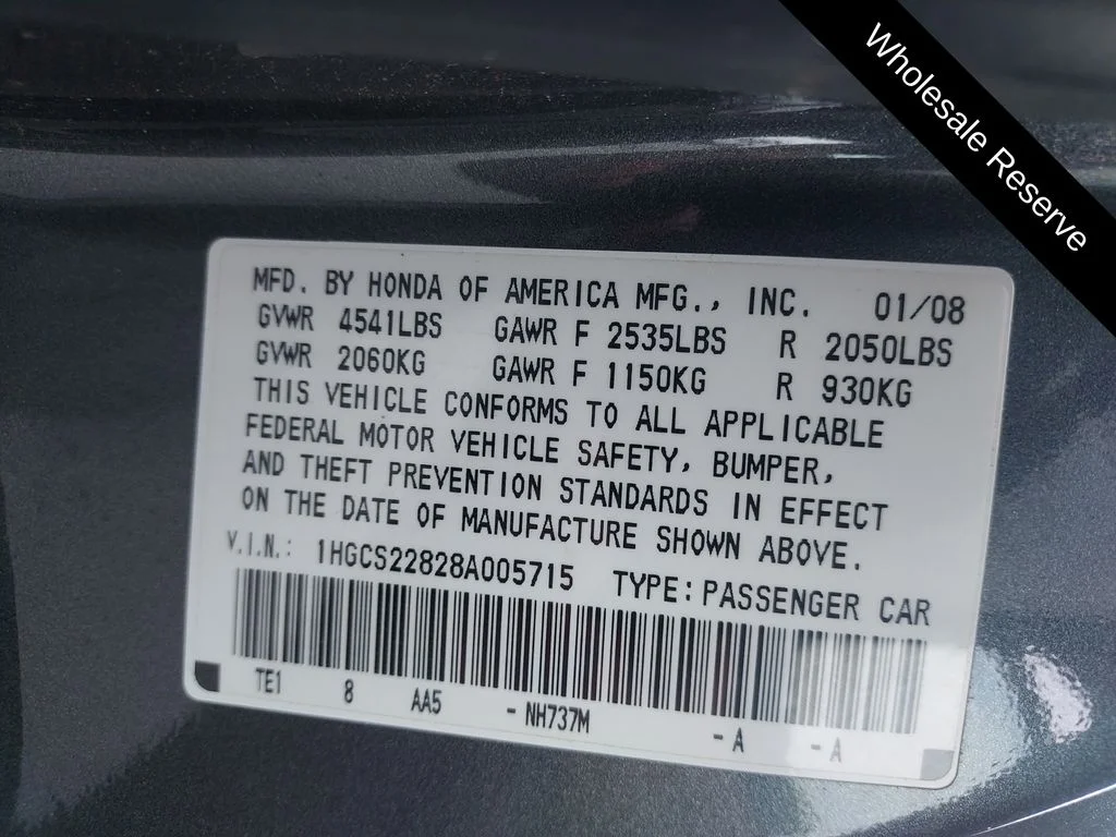 Used 2008 Gray Honda EX-L image 30
