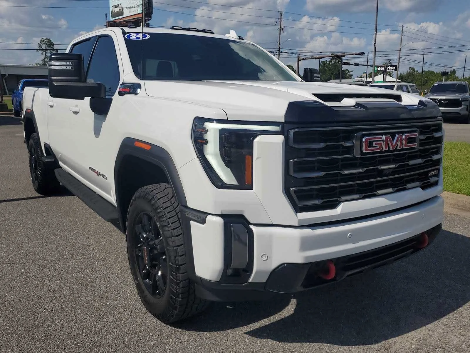 Used 2024 Summit White GMC AT4 image 8