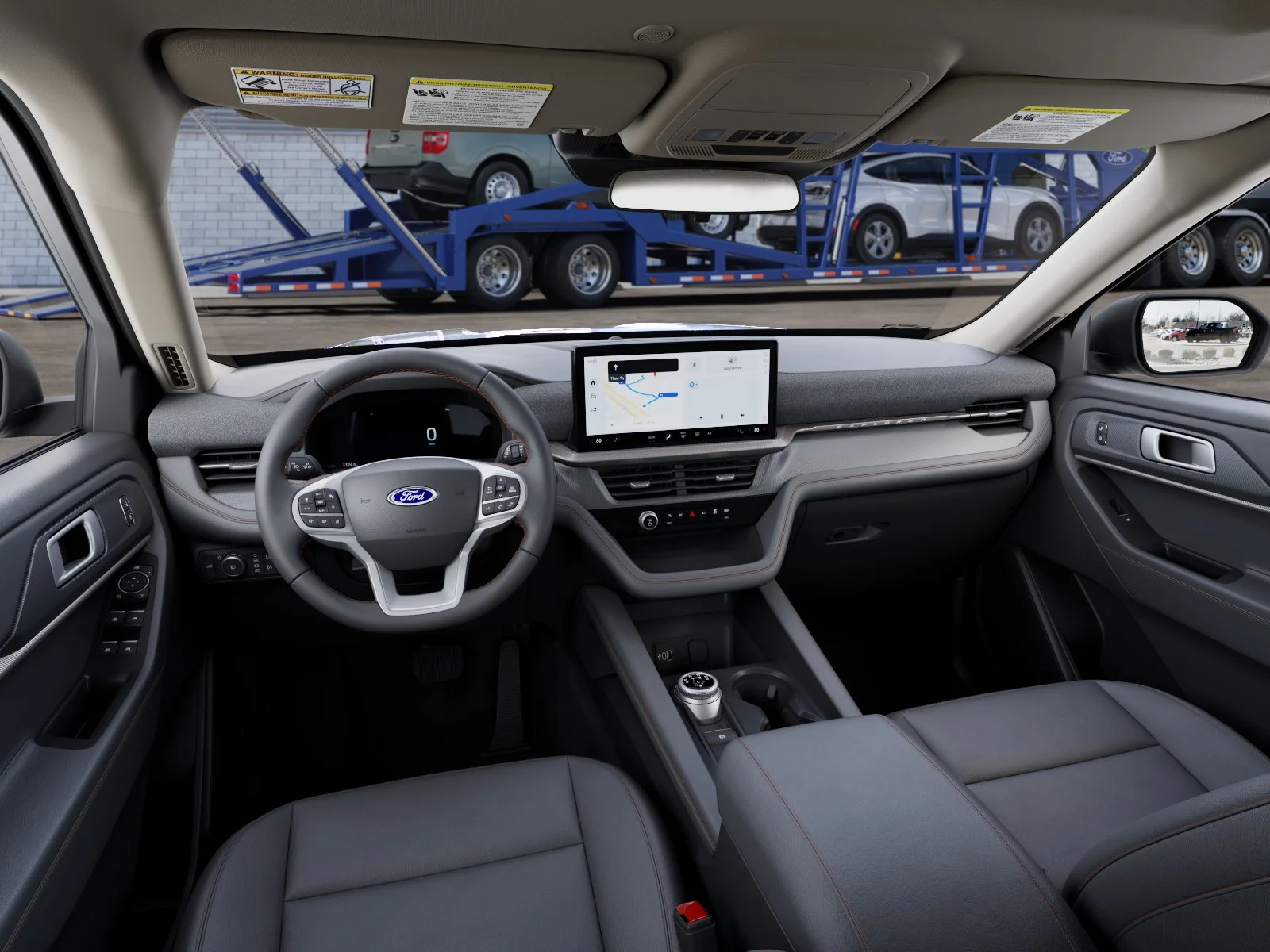 New 2027 Agate Black Metallic Ford Active image 9