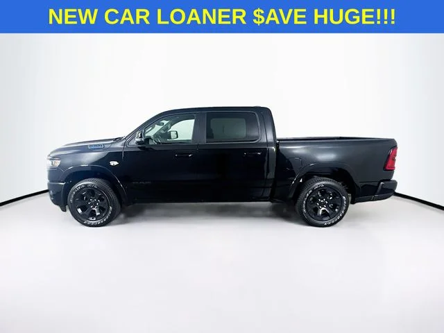 New 2026 Diamond Black Crystal Pearlcoat RAM Big Horn/Lone Star image 4