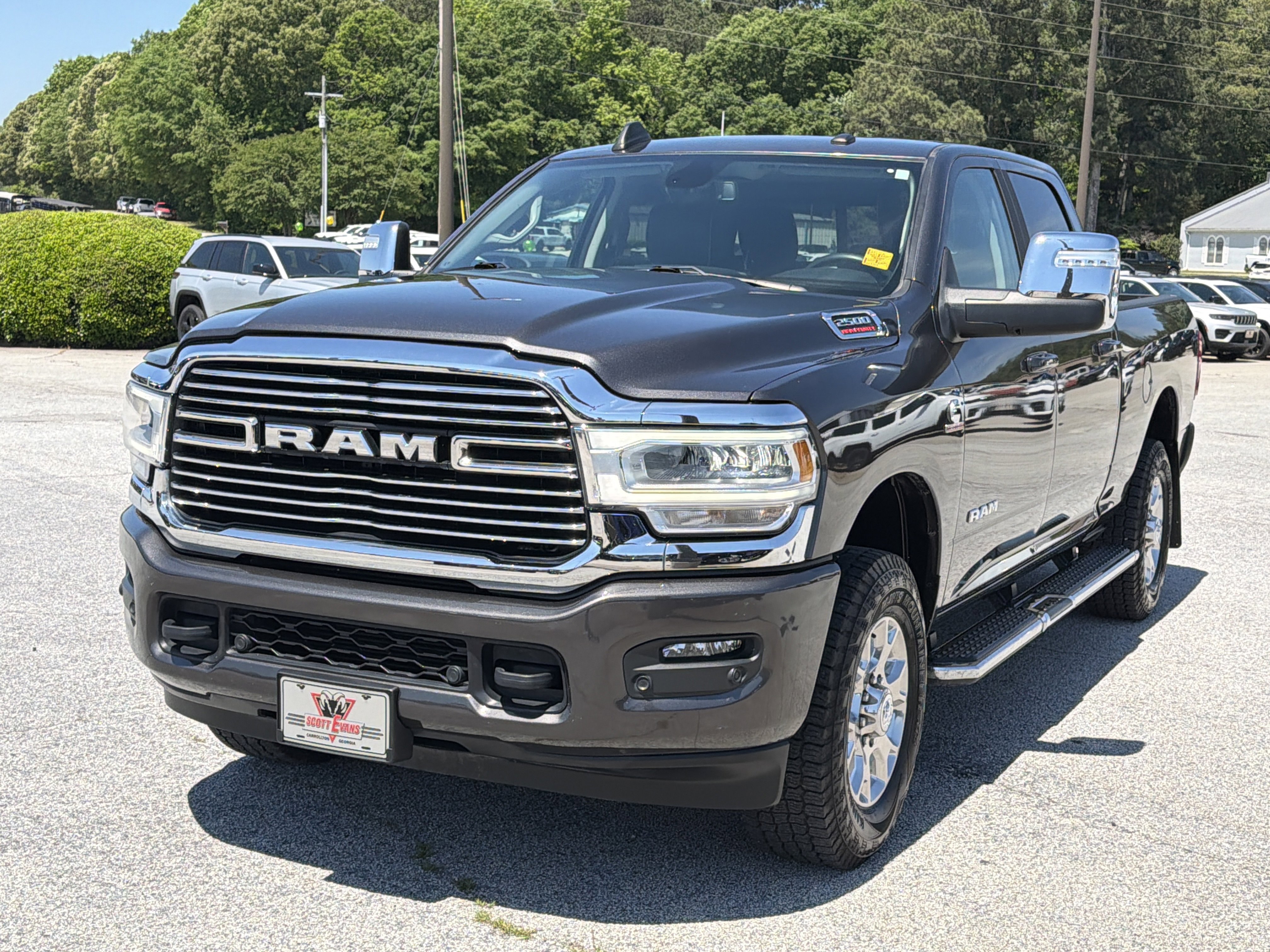Used 2024 Granite Crystal Metallic Clearcoat Ram Laramie image 4