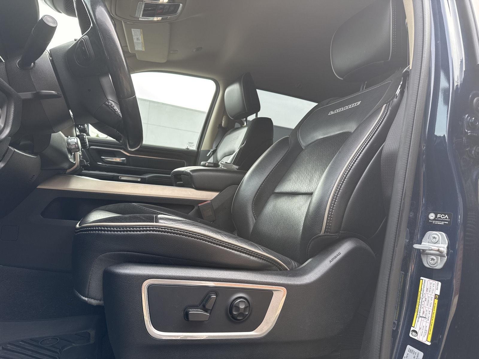 Used 2021 Patriot Blue Pearlcoat Ram Laramie image 7