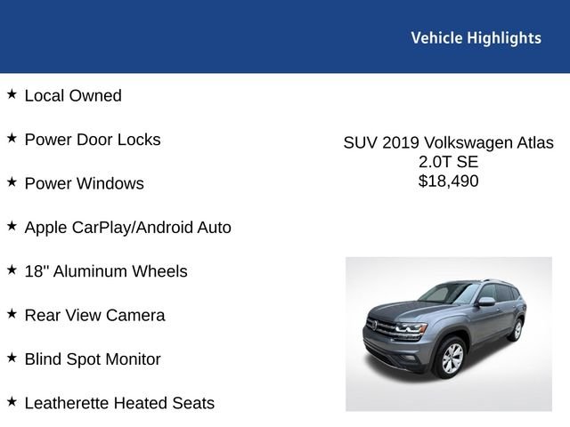 Used 2019 Gray Volkswagen 2.0T SE image 2