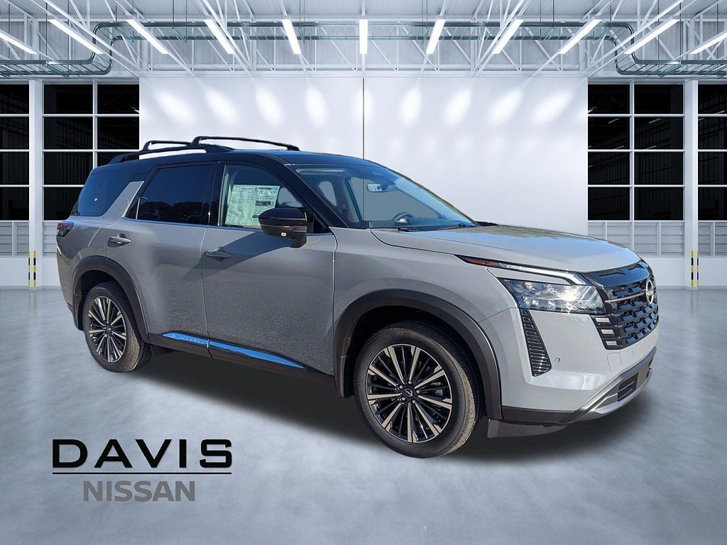 New 2026 Boulder Gray Pearl / Super Black Two-tone Nissan Platinum image 1