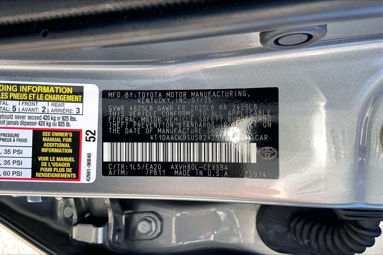 Used 2025 Heavy Metal Toyota SE image 36