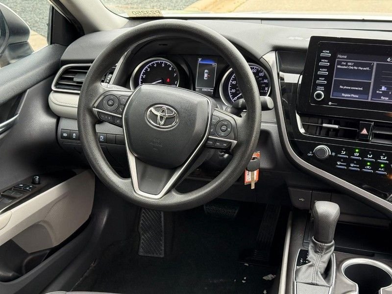 Used 2021 Super White Toyota LE image 14