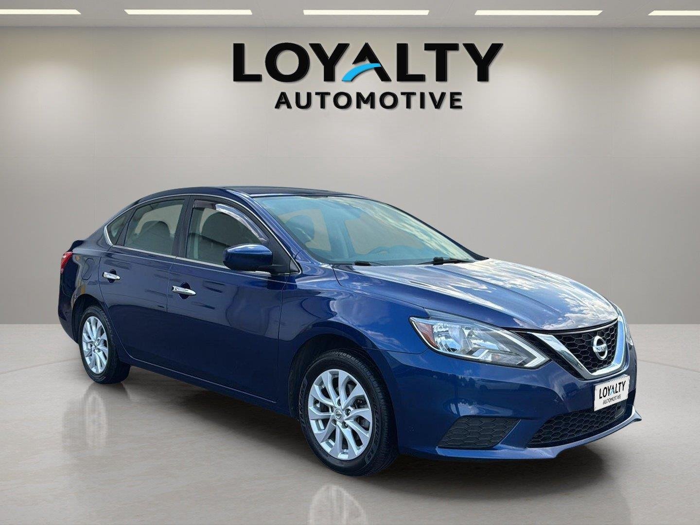 Used 2019 Deep Blue Pearl Nissan SV image 7
