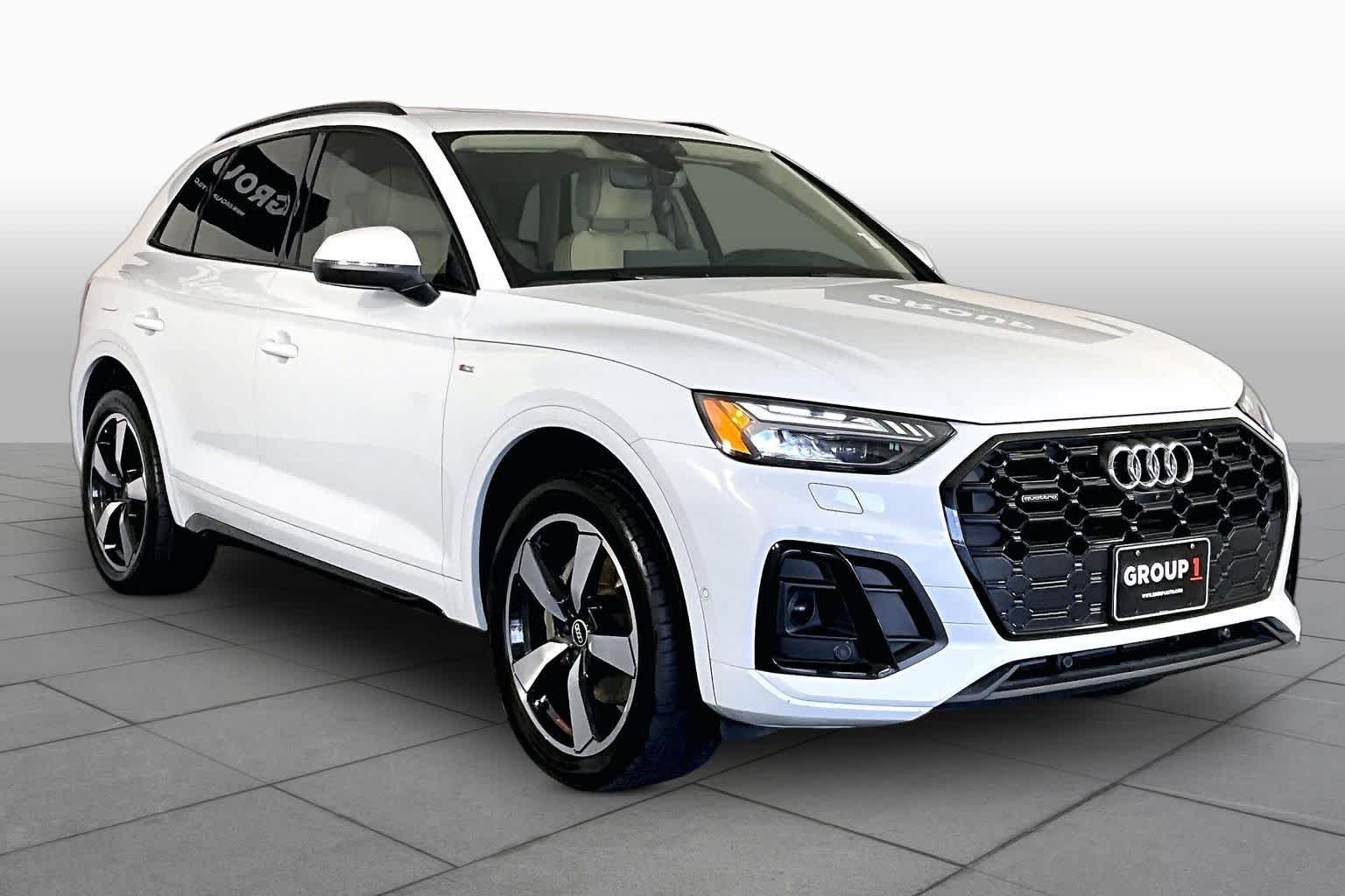 Used 2022 Glacier White Metallic Audi S line Prestige image 3