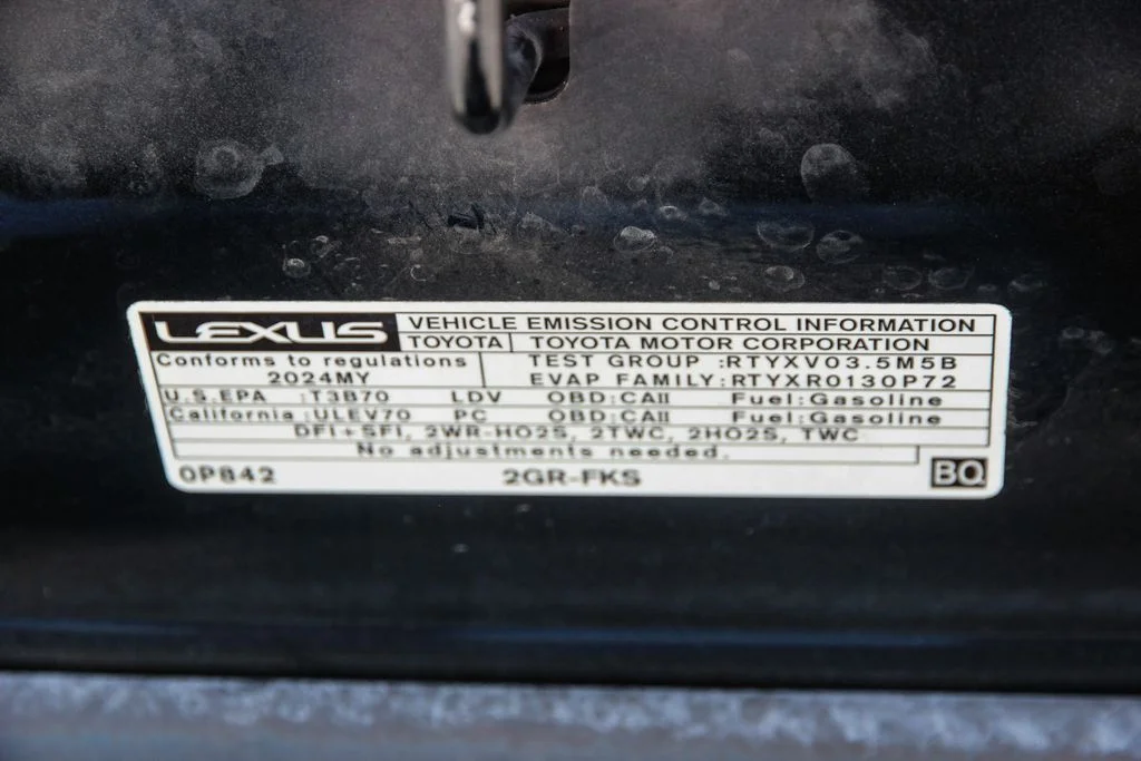 Used 2024 Black Lexus 350 image 28