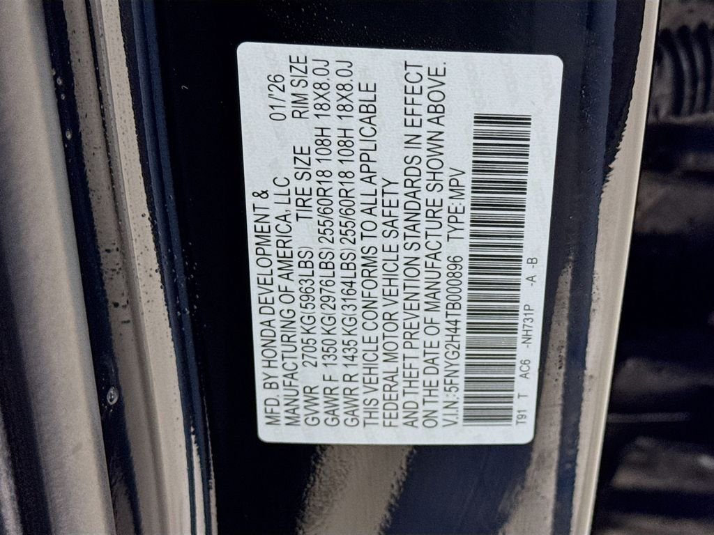 2026 Honda Pilot EX-L - Photo 43