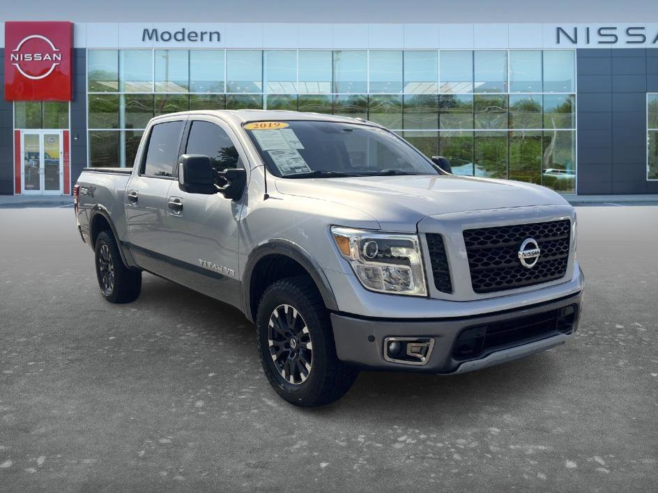 Used 2019 Brilliant Silver Metallic Nissan PRO-4X image 3