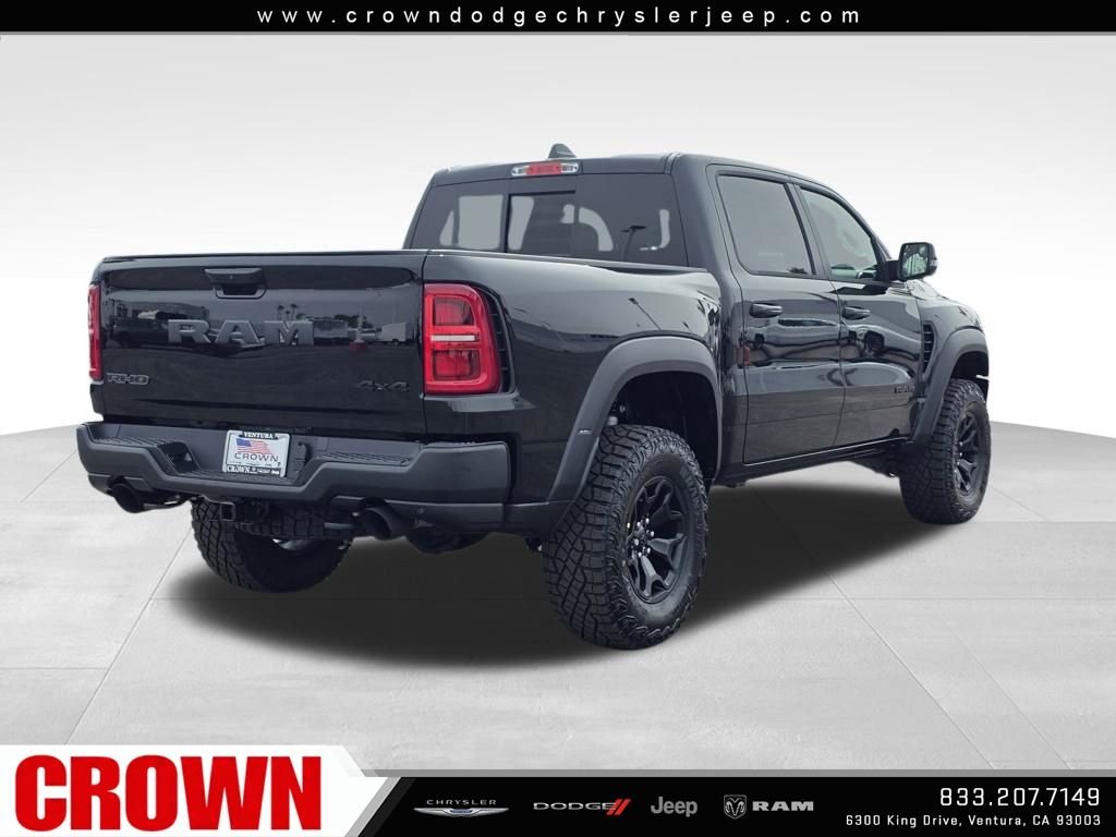 New 2026 Diamond Black Crystal Pearl-Coat Exterior Paint RAM RHO image 5