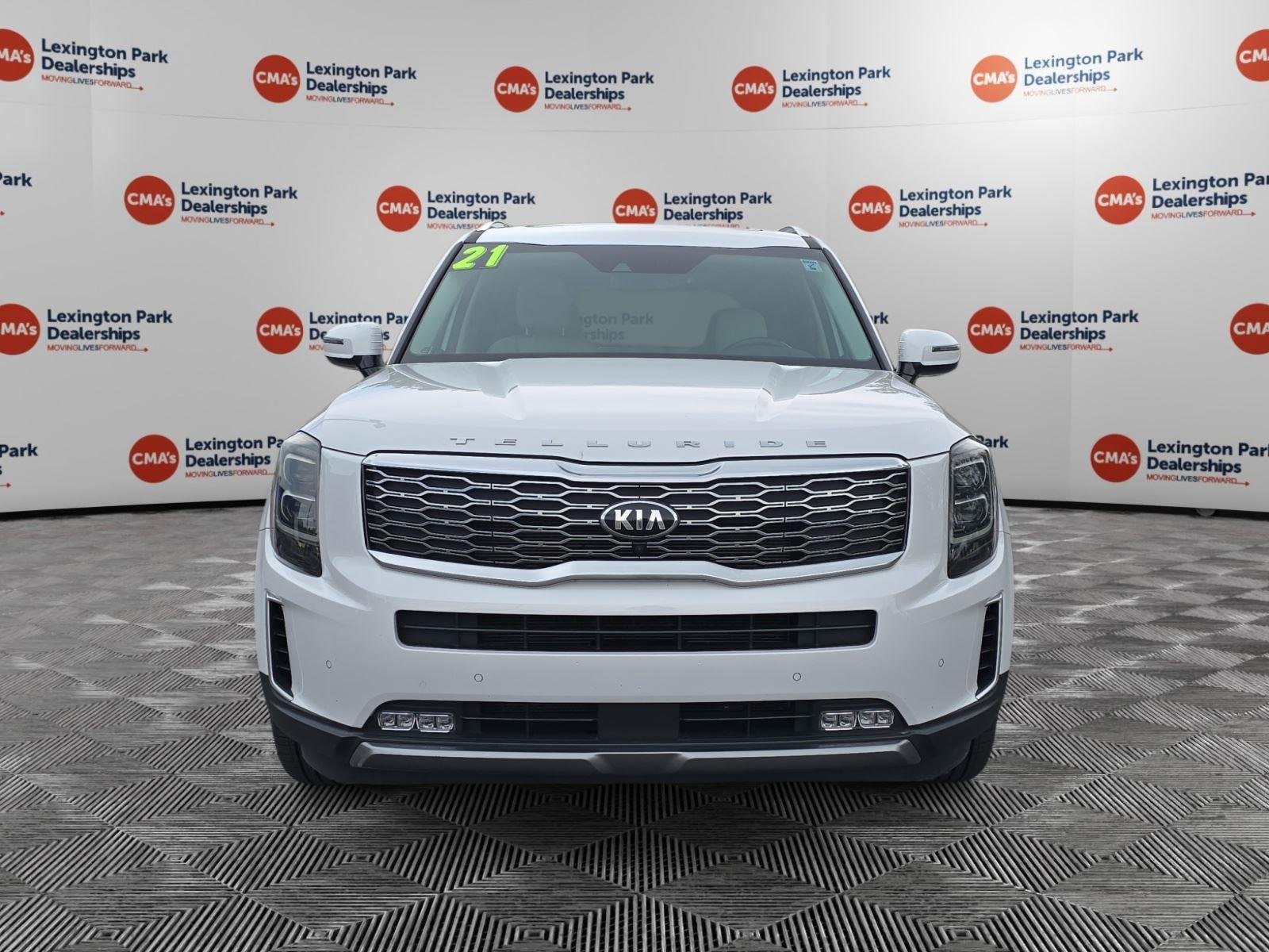 Used 2021 Glacial White Pearl Kia SX image 2